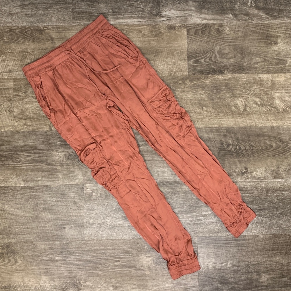 YOUNG FABULOUS & BROKE Satin Jogger Pants